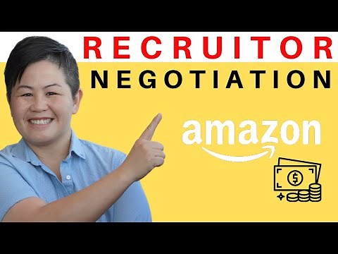Amazon Salary Negotiation | The power of a Recruiter at Amazon!