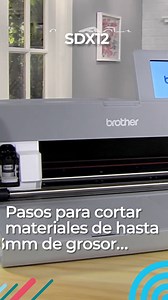 Aquí te dejamos el más sencillo tutorial para cortar materiales de hasta 3 mm de grosor con tu ScanNCut SDX125. Encuentra el tuyo aquí: https://scanncut.brother.com.mx/ | Brother Moda y Creatividad México
