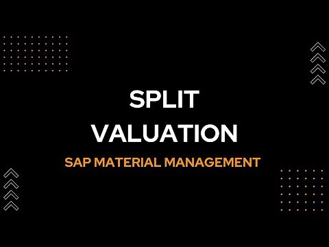 Split Valuation configuration in SAP MM | SAP MM Course
