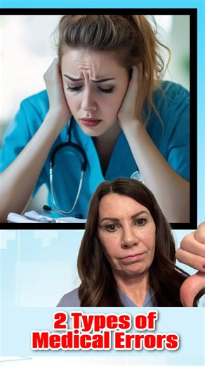 #Shorts 2 Types of Medical Errors #hospitalsafety #patientsafety #healthcare #patientsafetyfirst