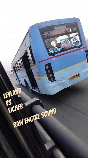 bus overtaking eicher vs Ashok Leyland engine which bus overtaking failed bus driver
