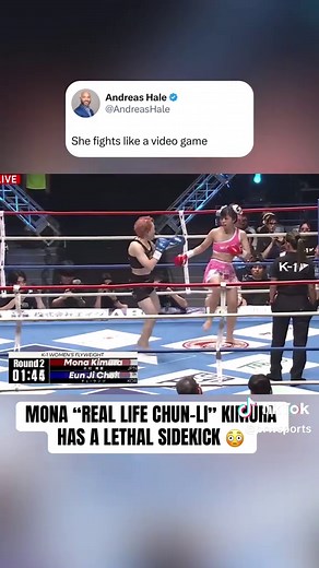 Mona Kimura Defeats Eun Ji Choi by Unanimous Decision | K-1 World Grand Prix