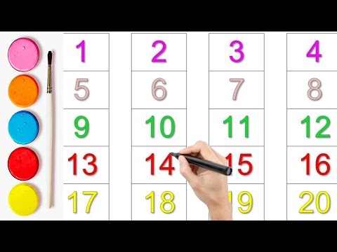 1 to 20 Counting for Kids | Learn Numbers 1-20 | Preschool & Kindergarten Learning Video