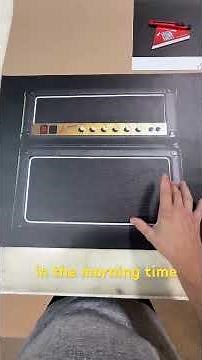 DIY Custom Amp Mini Fridge Wrap.