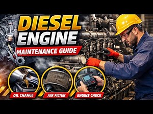 Diesel Engine Maintenance Procedure | Maintenance Tips You Must Know #engine