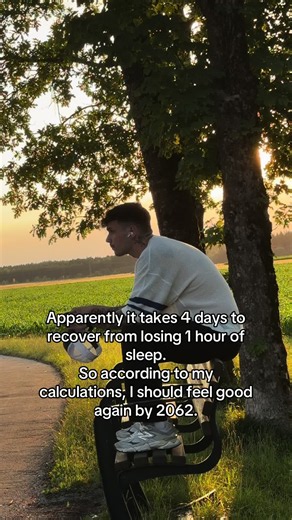 Losing One Hour of Sleep: Why Recovery Feels Slow