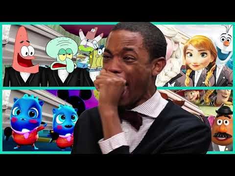 Patrick, SpongeBob SquarePants Vs Olaf's Frozen Adventure Vs The Moonies part 01 Vs Pixar Toy Story