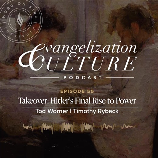 Timothy Ryback—author of “Takeover: Hitler’s Final Rise to Power”—joins Dr. Tod Worner to discuss the Weimar Republic, World War II, and the psyche of history’s most infamous dictator. Watch now: https://www.youtube.com/watch?v=wXo-l3_1Ekg | Word on Fire Catholic Ministries