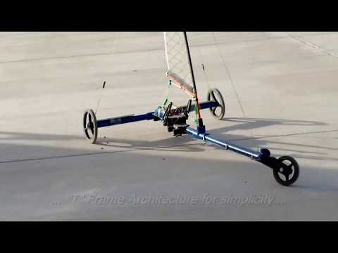 MIA PVC Trike A Sail™ RC Land Yacht with DUAL SERVO SAIL CONTROL Video 3