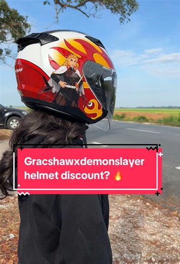 Helm Visor Gracshaw X Demon Slayer Siap Dipasarkan!