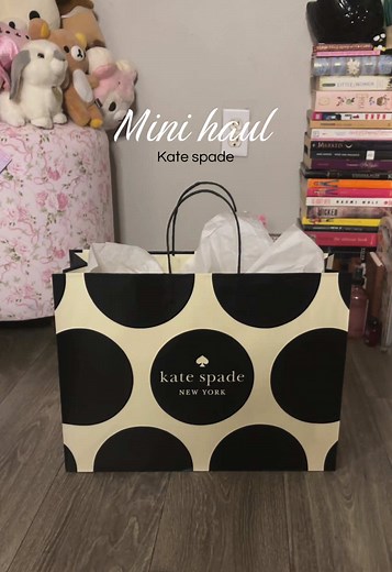 Kate Spade mini haul — dream bag reveal