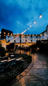 Early Fall mornings at the Blue Gate Garden Inn are peaceful…relax by the fire pit, drink some coffee and enjoy a cozy slow Amish country morning. Book your stay today https://www.bluegategardeninn.com | Blue Gate Restaurant & Theatre