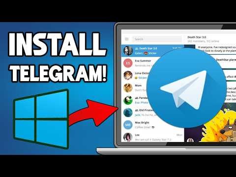 How to download and install telegram on pc