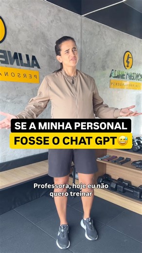 Se a minha PERSONAL fosse o CHAT GPT..👀🤣