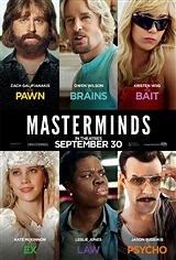Masterminds synopsis and movie info