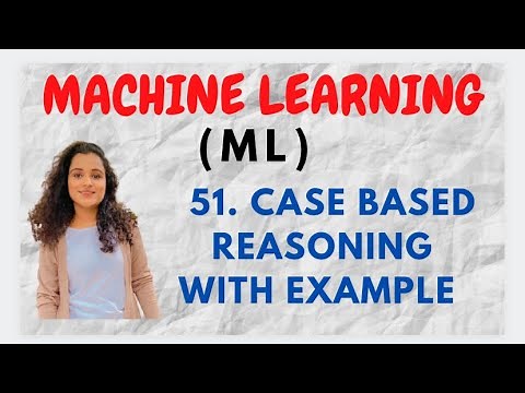 #51 Case Based Reasoning with Example |ML|
