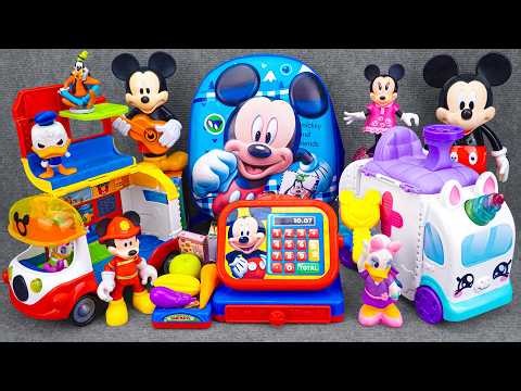 Satisfying with Unboxing Disney Mickey Mouse Cash Register Playset | Review Toys ASMR