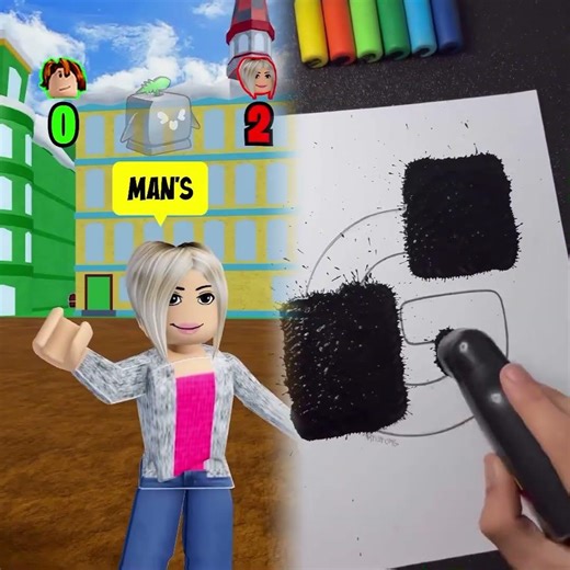 BACON VS KAREN ANSWER 5 QUESTIONS AND WIN 1 MILLION ROBUX IN BLOX FRUITS!📖#shorts