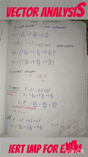 vector analysis mathematics #iert #exam #ak_learn_grow
