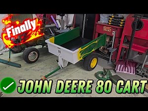 JOHN DEERE 80 CART RESTORATION "CUSTOM"