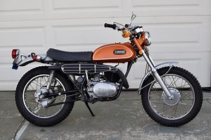 No Reserve: 1971 Yamaha DT1 Enduro 250