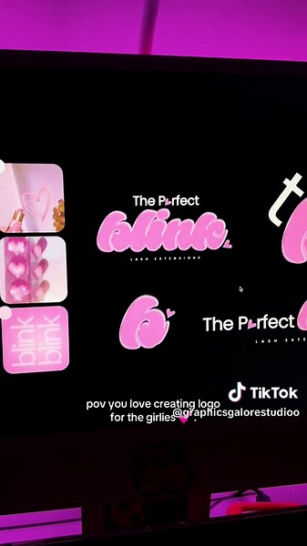 Love Pink: Unique Logo Design for the Girlies