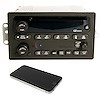 1 Factory Radio 63801230CBT: 638-01230C-BT AM FM Radio CD Player 2000-2001-2002-2003 2004-2005 Chevrolet Oldsmobile Pontiac - JEGS