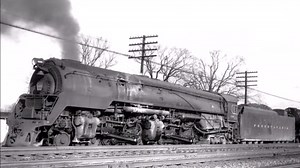 世界上功率最大的蒸汽机车 —宾铁PRR Q2 Duplex 4-4-6-4