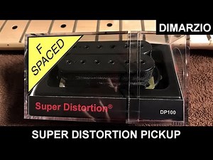 DiMarzio Super Distortion Pickup Sound Test, Hot for Teacher Guitar Solo