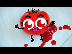 Cute Food Doodles Compilation 🍅🧛 #17