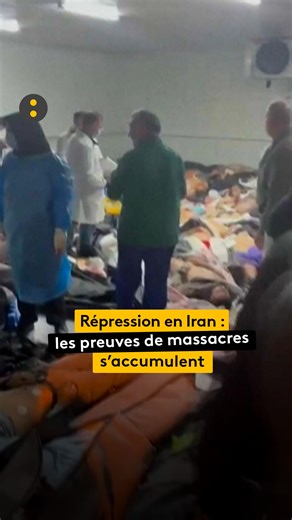 Répression en Iran : au moins 3 400 personnes seraient mortes, selon l’ONG “Iran Human Rights”. Des dizaines de milliers d’autres ont été arrêtées. | Franceinfo