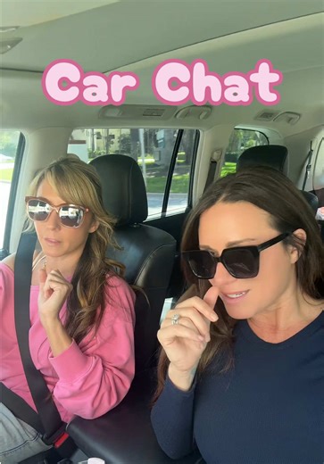 Car chat with us… #sisters #car #chat #shop #driving @lululemon | car conversations