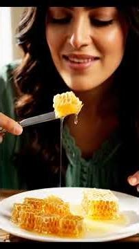 honey Comb Asmr #Honeycombasmr #honeybeeasmr #asmrfoodeating #honeycomb #shorts #aiasmr #relaxing