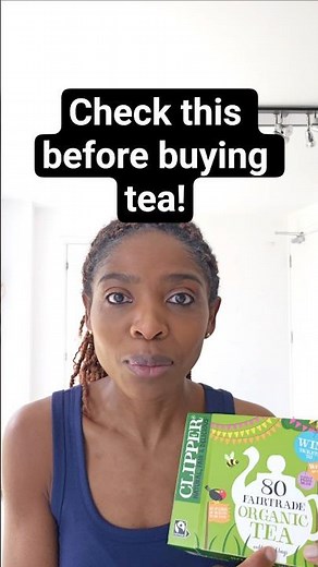 Unbleached vs bleached - the tea bag truth #organic #healthtips #shopping
