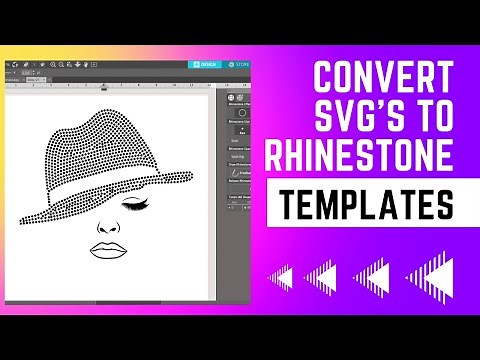 Convert SVG Files Into Rhinestone Templates