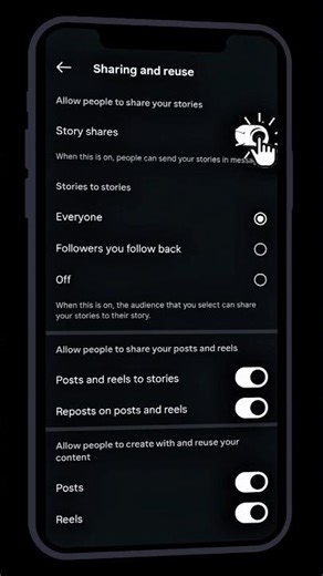 How to Stop Others from Sharing Your Instagram Story 🔒 | #instgram #shorts