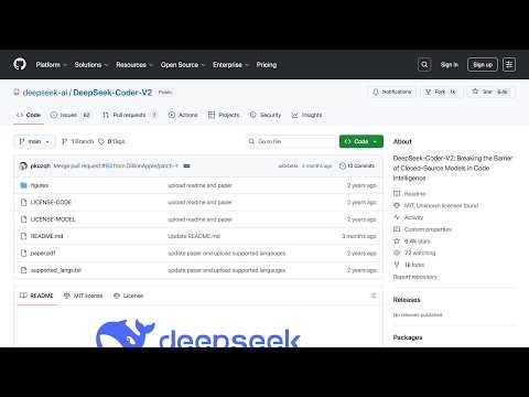GitHub - deepseek-ai/DeepSeek-Coder-V2: DeepSeek-Coder-V2: Breaking the... a Github.com a 2026