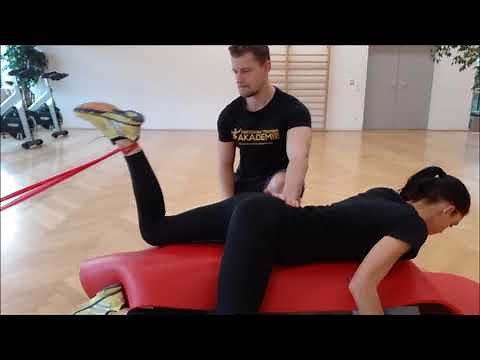 Dehnen und kräftigen Ischios