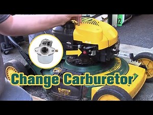How to Replace the Carburetor for Yard-Man 21'' self-propelled mower-HIPA Carburetor Kit Review