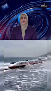 It also happens over the sea. This isn't just any fantasy, it's called Train Ferry Technology. . . . . . . . . . . . . . . . . . #train #passengers #travelling #ferry #technology #germany #denmark #europe #ocean #waves #ship #boats #transport #star14productions | Saniyajournalist