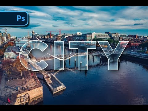 Modern Glass Text Effect in Photoshop – Easy Tutorial