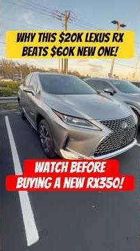 4th Gen Lexus RX350 : Luxury, Reliability, & NO Turbo Drama ✅