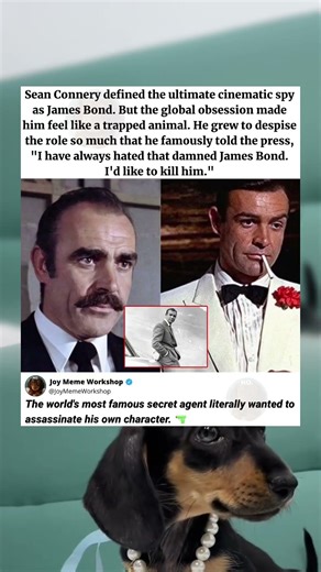 Sean Connery Wanted to Kill James Bond 🤯 #memes #movies #funny