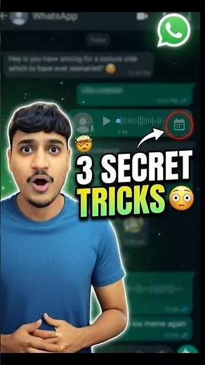 3 WhatsApp Tricks You Didn’t Know 🤯 Must Try!