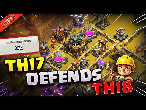 Even MAX TH18 Couldn’t Triple This TH17 Base 😳 Best TH17 War/Ranked ANTI SPAM Base Link