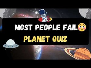 Space Quiz 🚀 | Can You Answer All 20 Questions? | Solar System Quiz Challenge