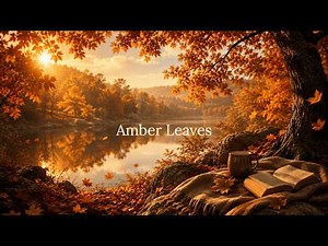 Autumn Ambient Music 🍂 Amber Leaves | Peaceful Fall Soundscape for Relaxation, Study & Reflection