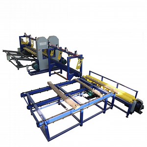 [Hot Item] Twin Vertical Wood Resaw Band Saw Twin Blade Sawmill Vertical Band Saw Wood Saw Machine Price Pine Log Cutting Saw Machines Wood Process Sawmill Production Line