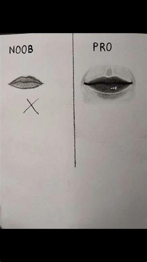 subscribe for more ideas... #artist #art #pencilsketch #lips #drawing #youtubeshorts #shorts