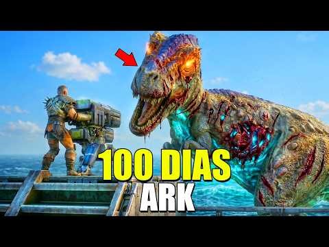 I Survive 100 Days in a Zombie Apocalypse in Ark #4